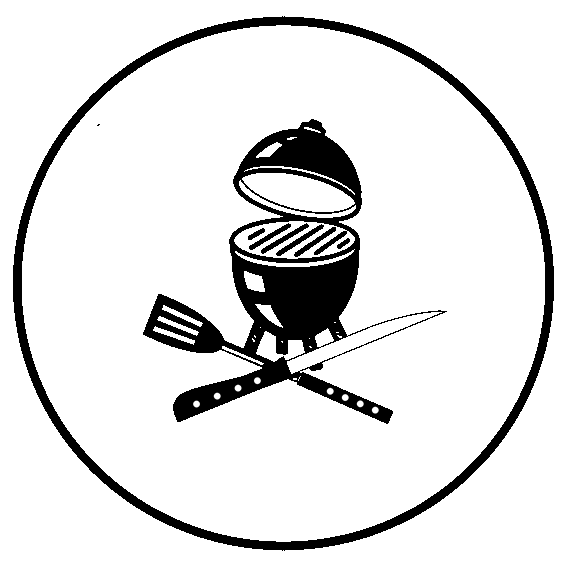 GIFje van logo De Ridder BBQ en Bites