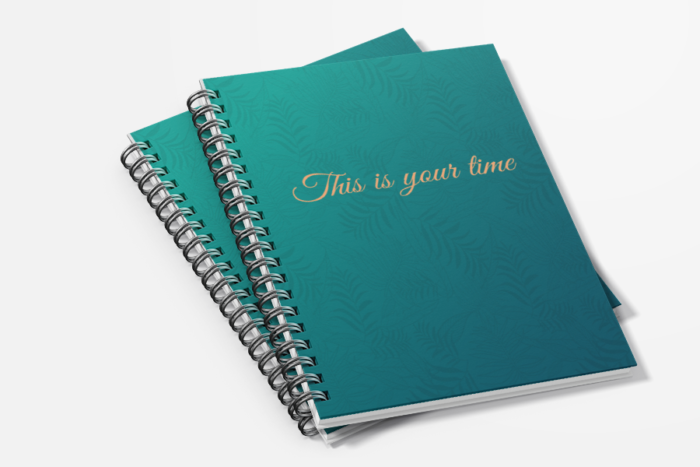 Planner voorkant This is your time