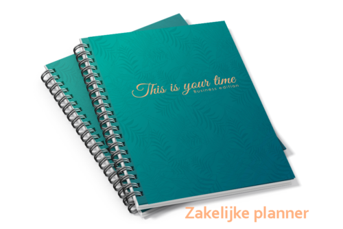 this is your time zakelijke planner