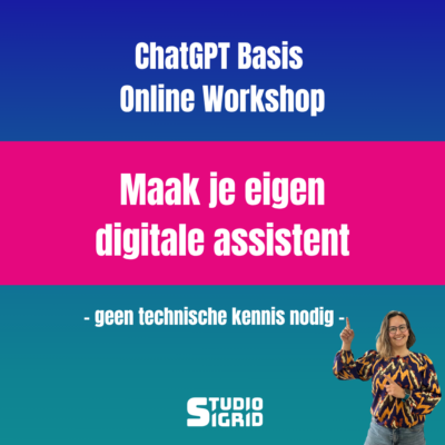 Online training: ChatGPT / AI